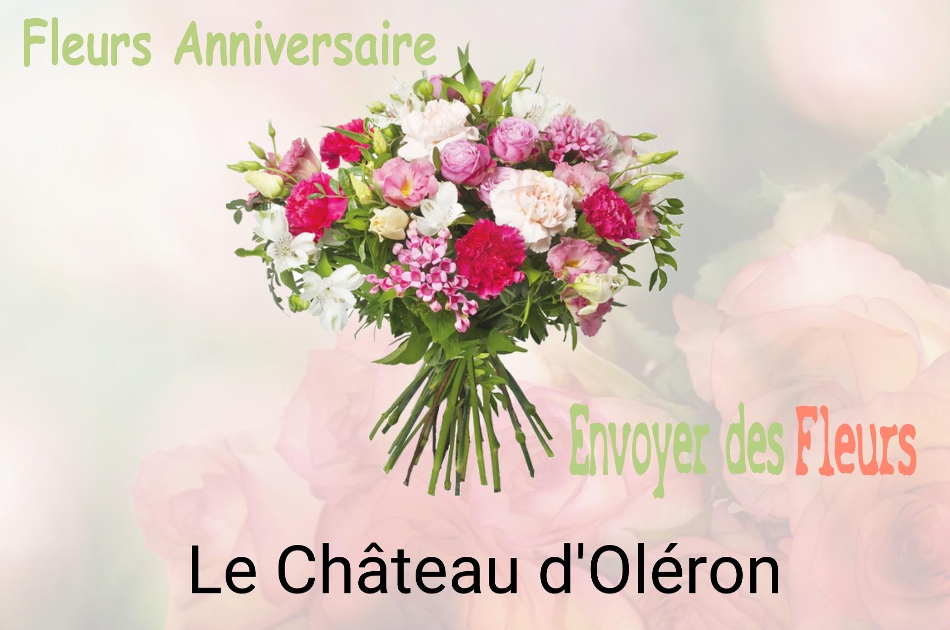 Bouquet de fleurs d’anniversaire livré à Le Château-d'Oléron